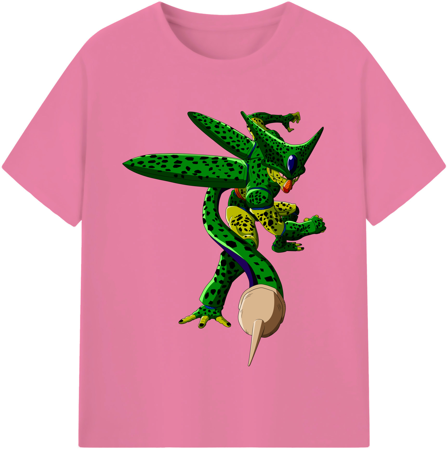 （画像用） ドラゴンボール セル DRAGON BALL Cell 綿100％半袖Tシャツ（フロントプリント）
